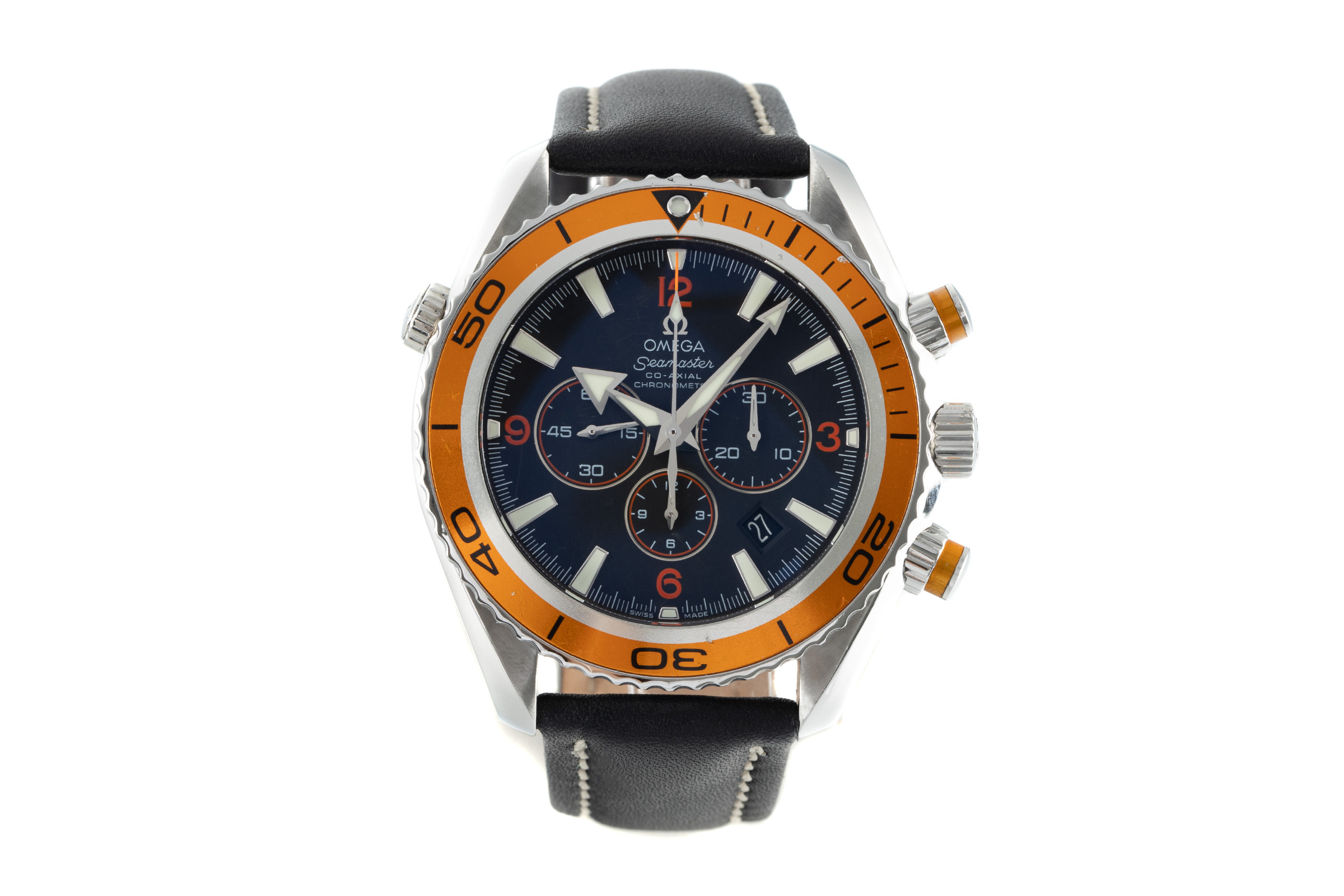 Omega Seamaster chronograph steel automatic Kal. 3313 Ref. 2918.50.82, 178.1651