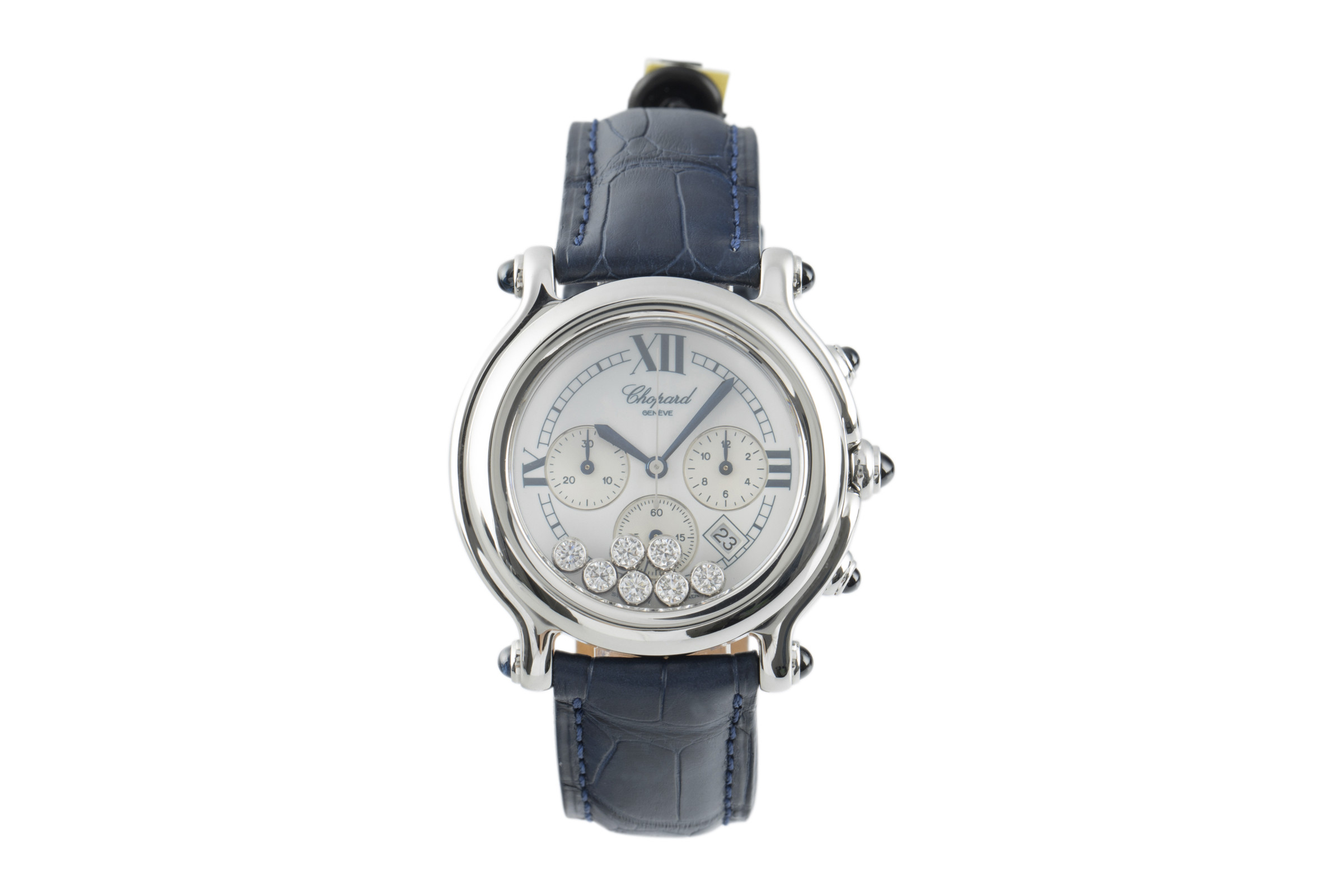 Chopard Happy Sport chronograph steel quartz Kal. 630/1 Ref. 28/8269-23