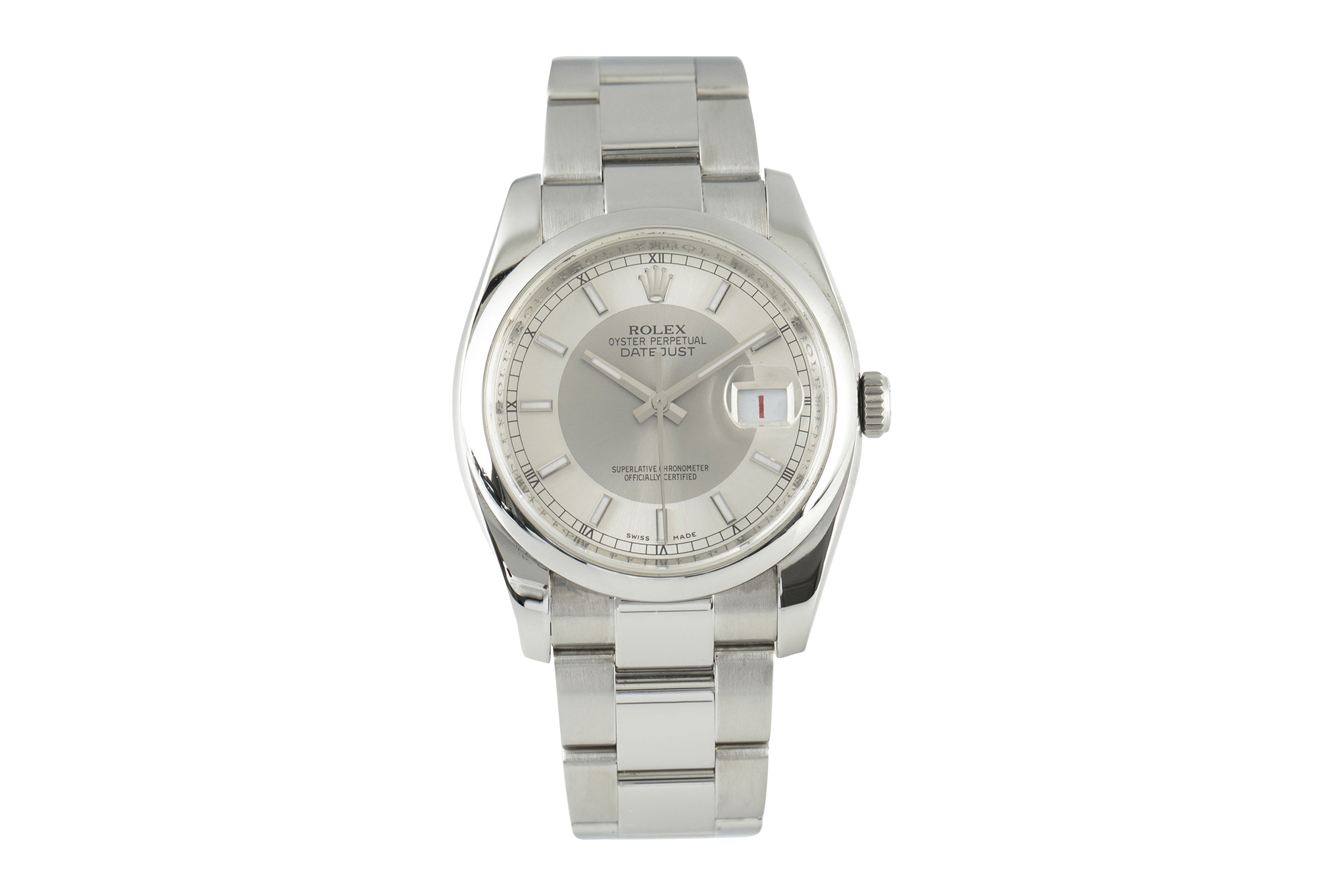 Rolex Datejust steel automatic Kal. 3135 Ref. 116200