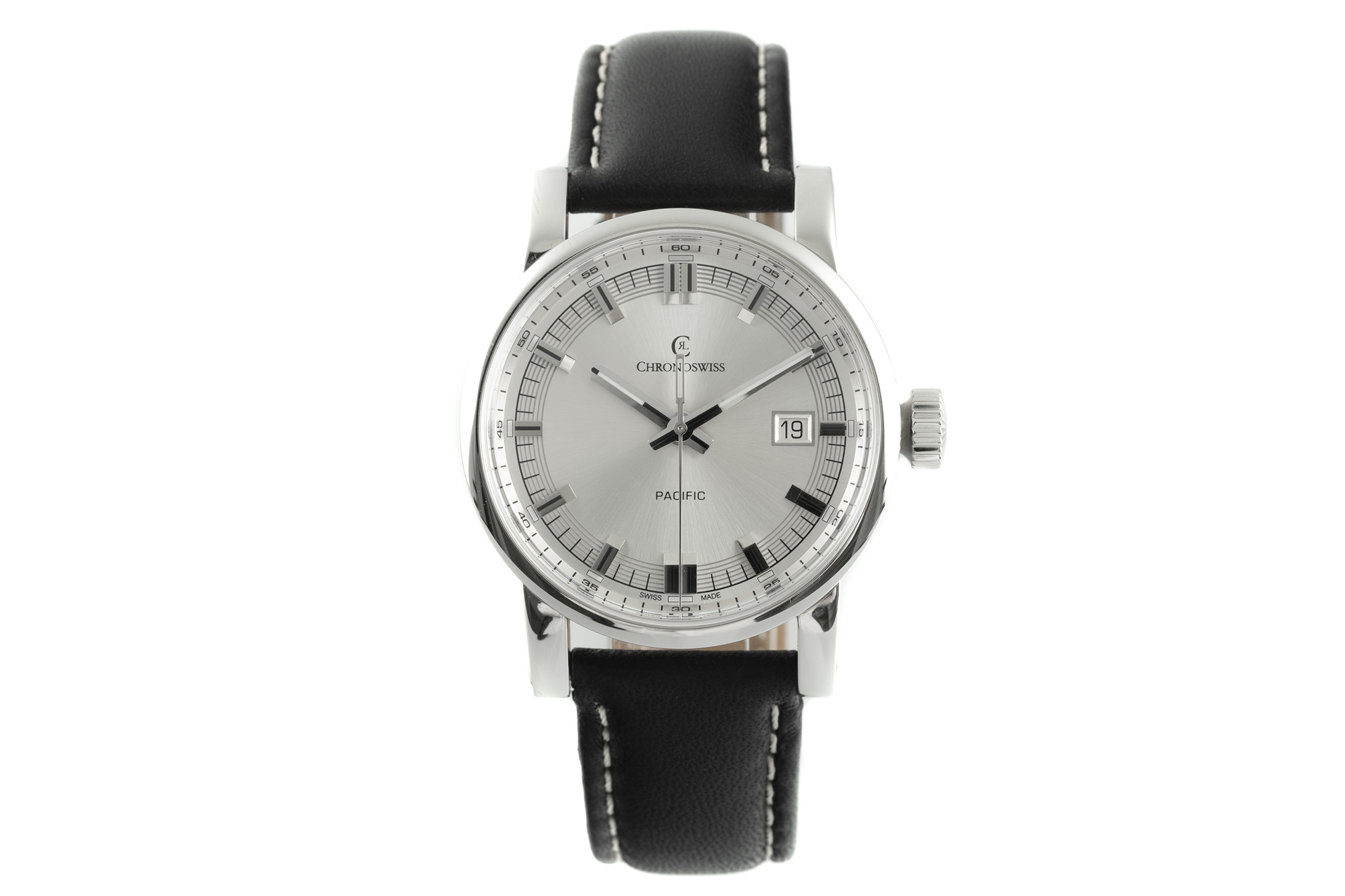 Chronoswiss Pacific steel automatic Ref. CH 2882-85