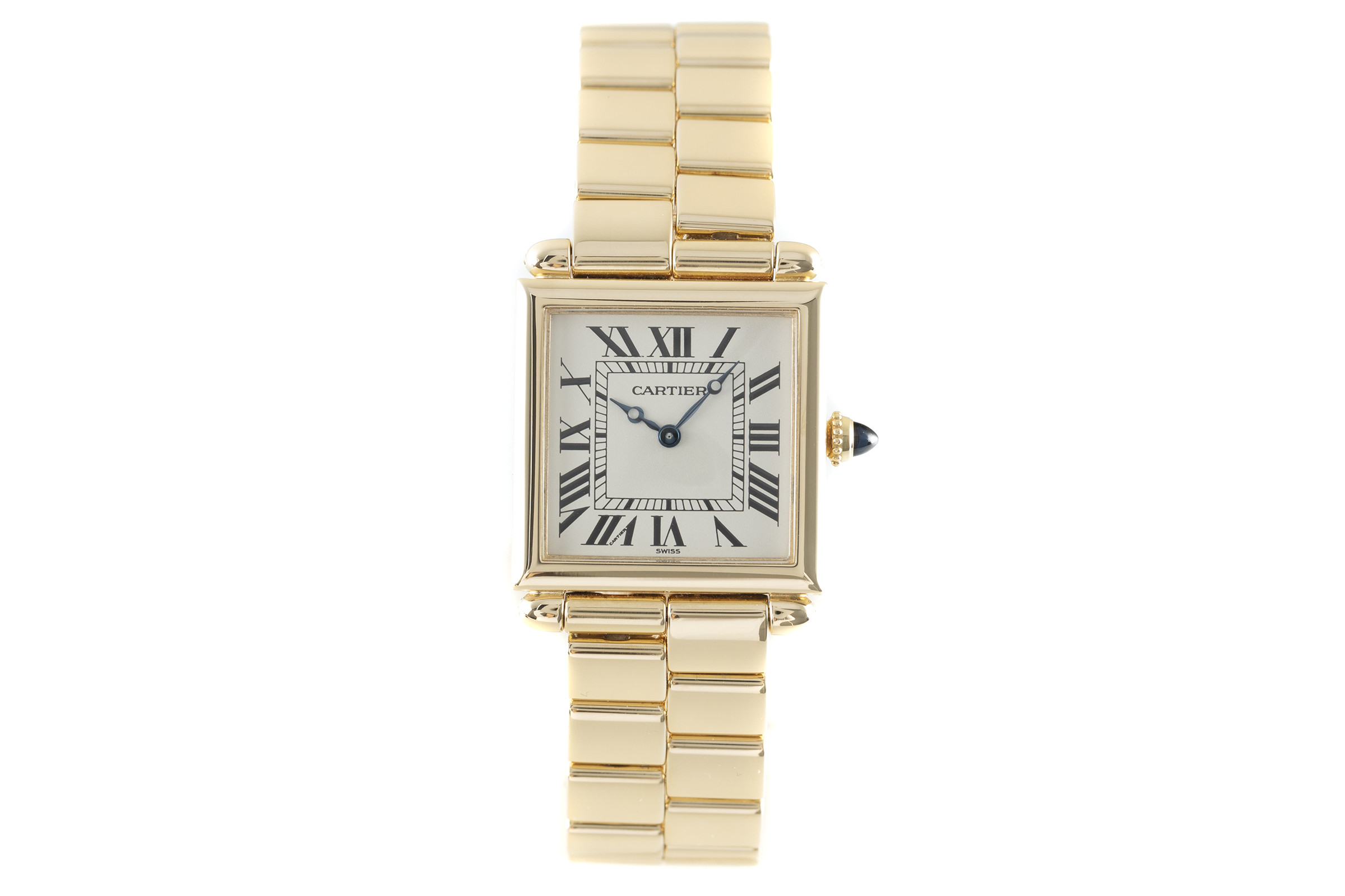 Cartier Tank Obus 18 ct gold quartz Kal. 157.06 Ref. 1630
