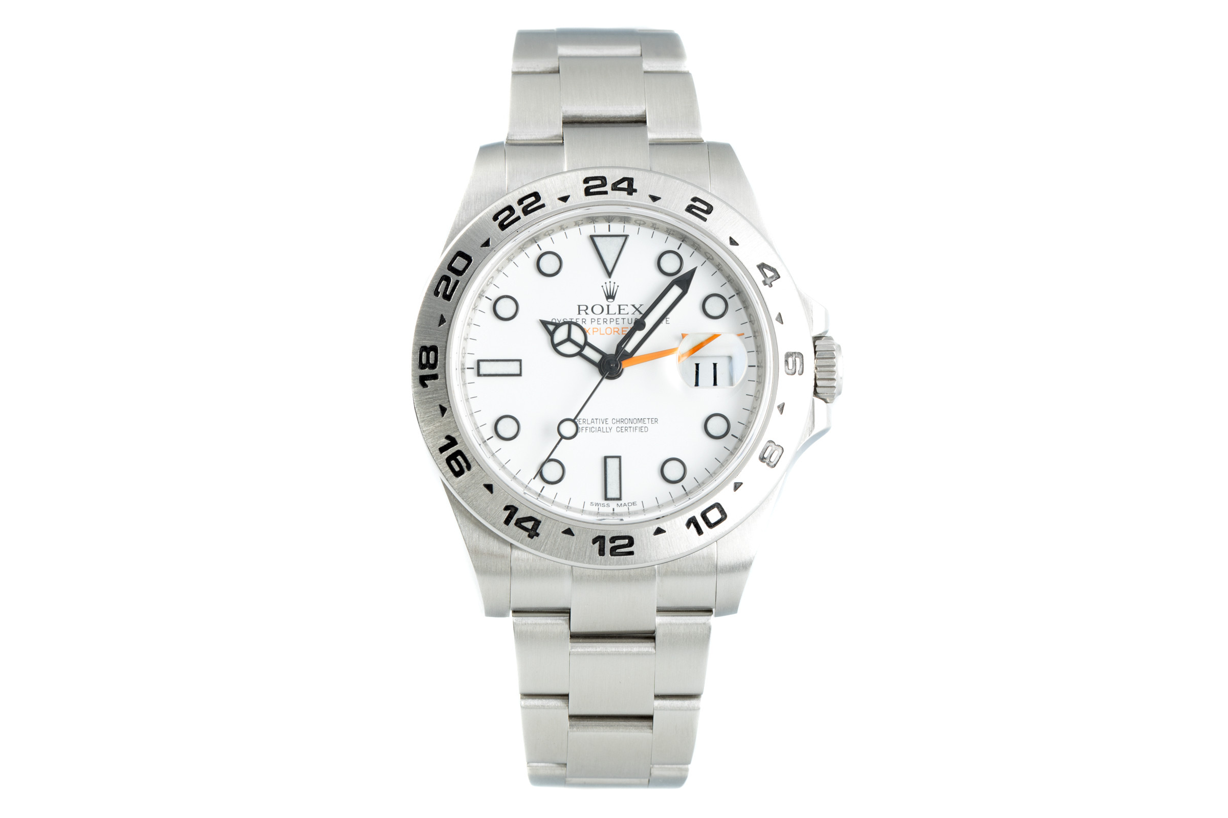 Rolex Explorer II steel automatic Kal. 3187 Ref. 216570