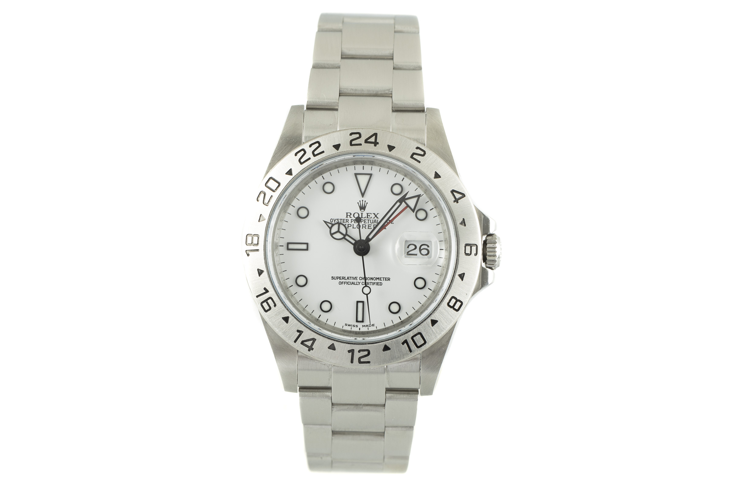 Rolex Explorer II steel automatic Kal. 3185 Ref. 16570 T