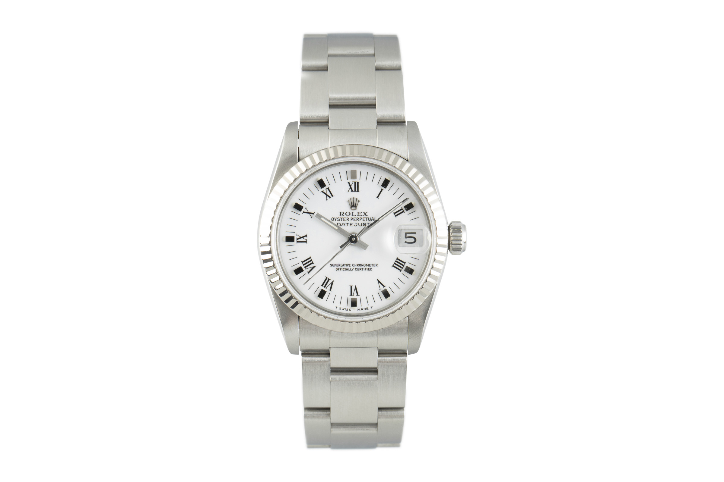 Rolex Datejust steel / white gold automatic Kal. 2135 Ref. 68274