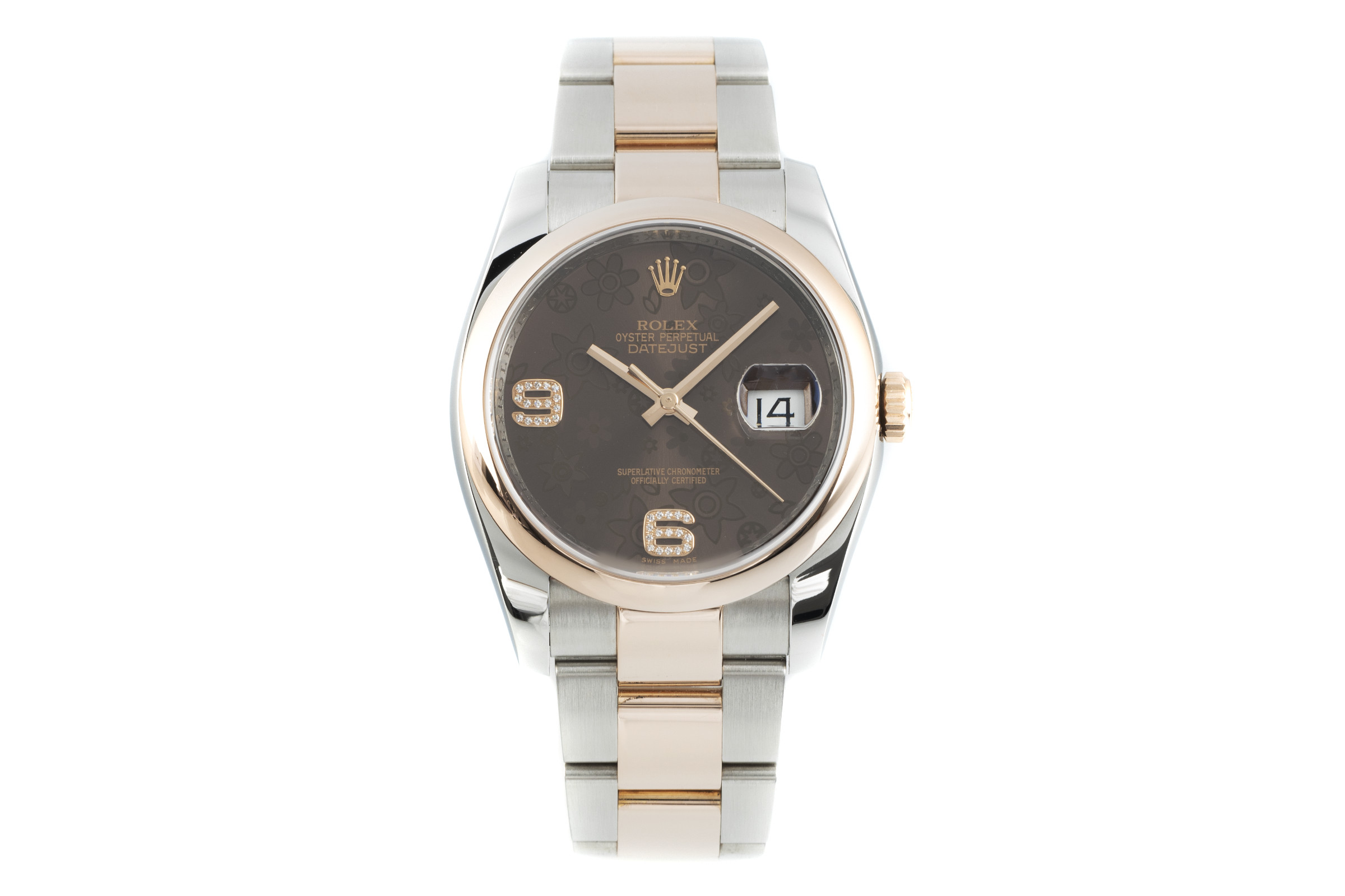 Rolex Datejust steel / gold automatic Kal. 3135 Ref. 116201