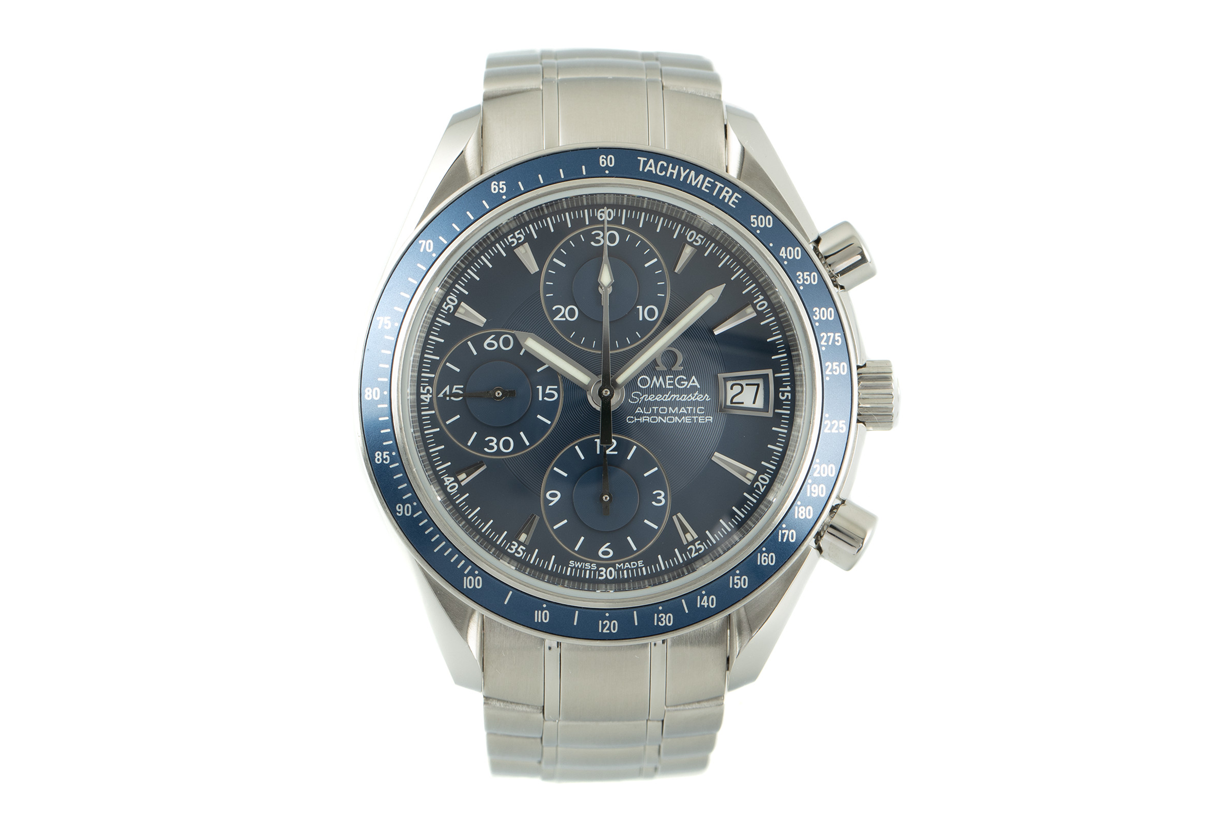 Omega Speedmaster chronograph steel automatic Kal. 1164 Ref. 3212.80.00