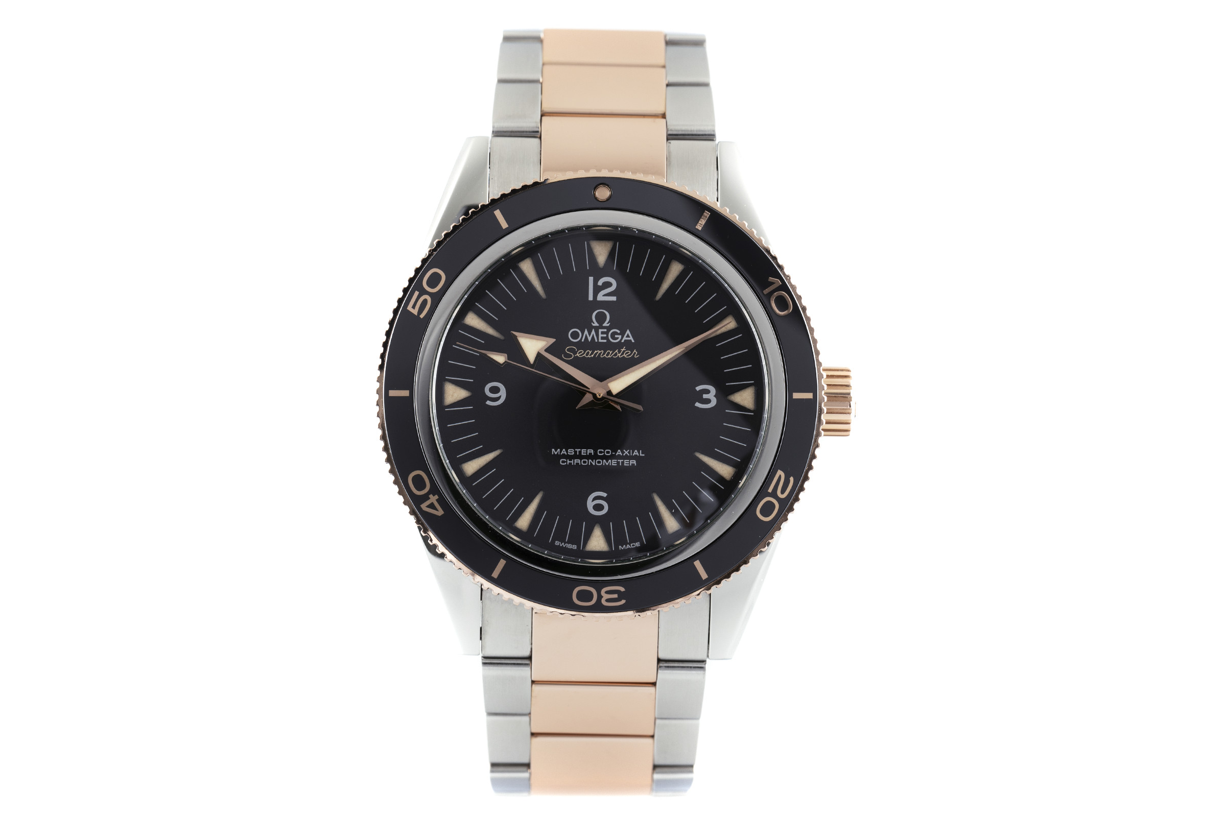 Omega Seamaster steel / gold automatic Kal. 8400 Ref. 233.20.41.21.01.001
