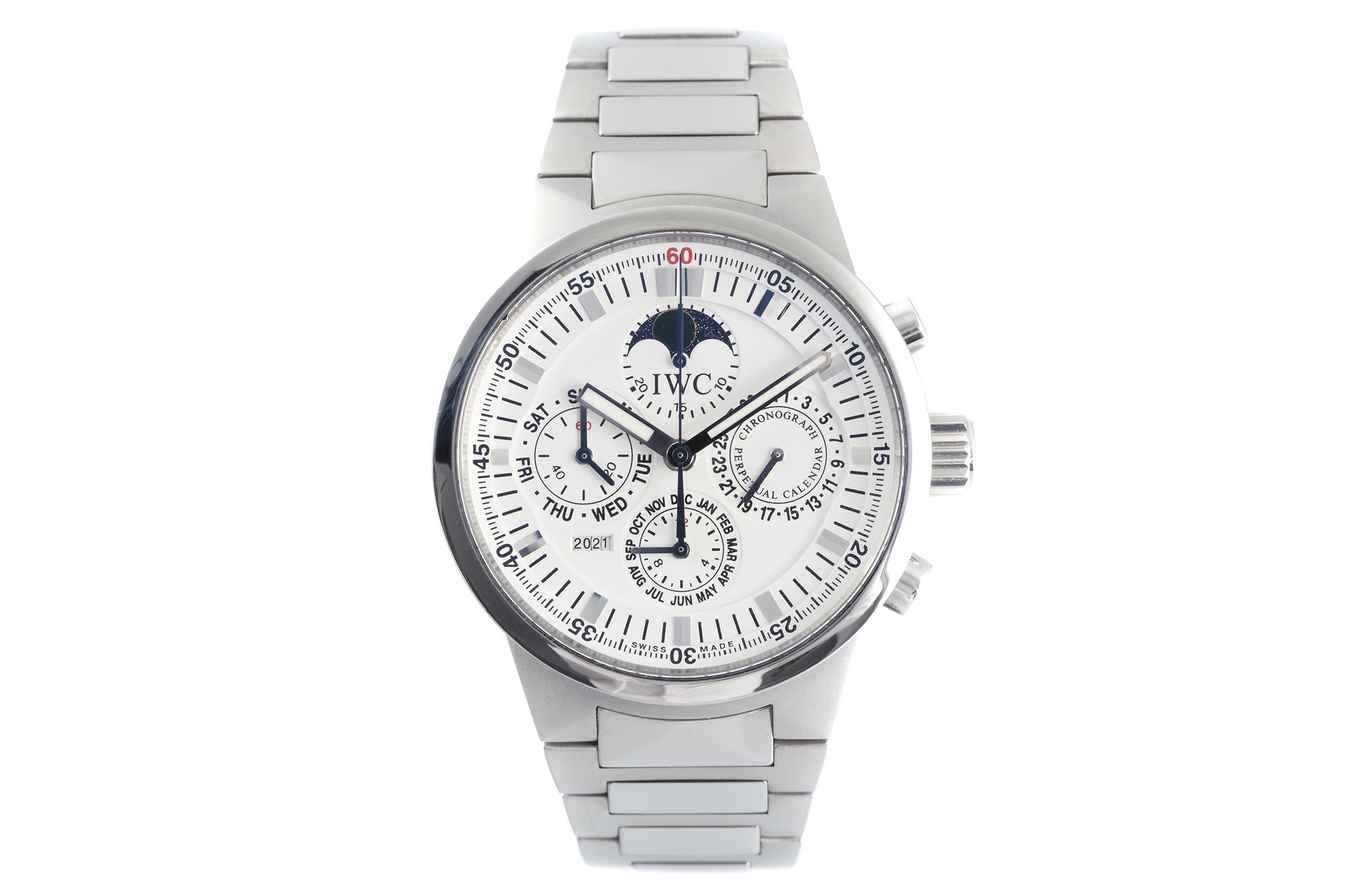 IWC GST chronograph steel automatic Kal. 79261 Ref. 3756