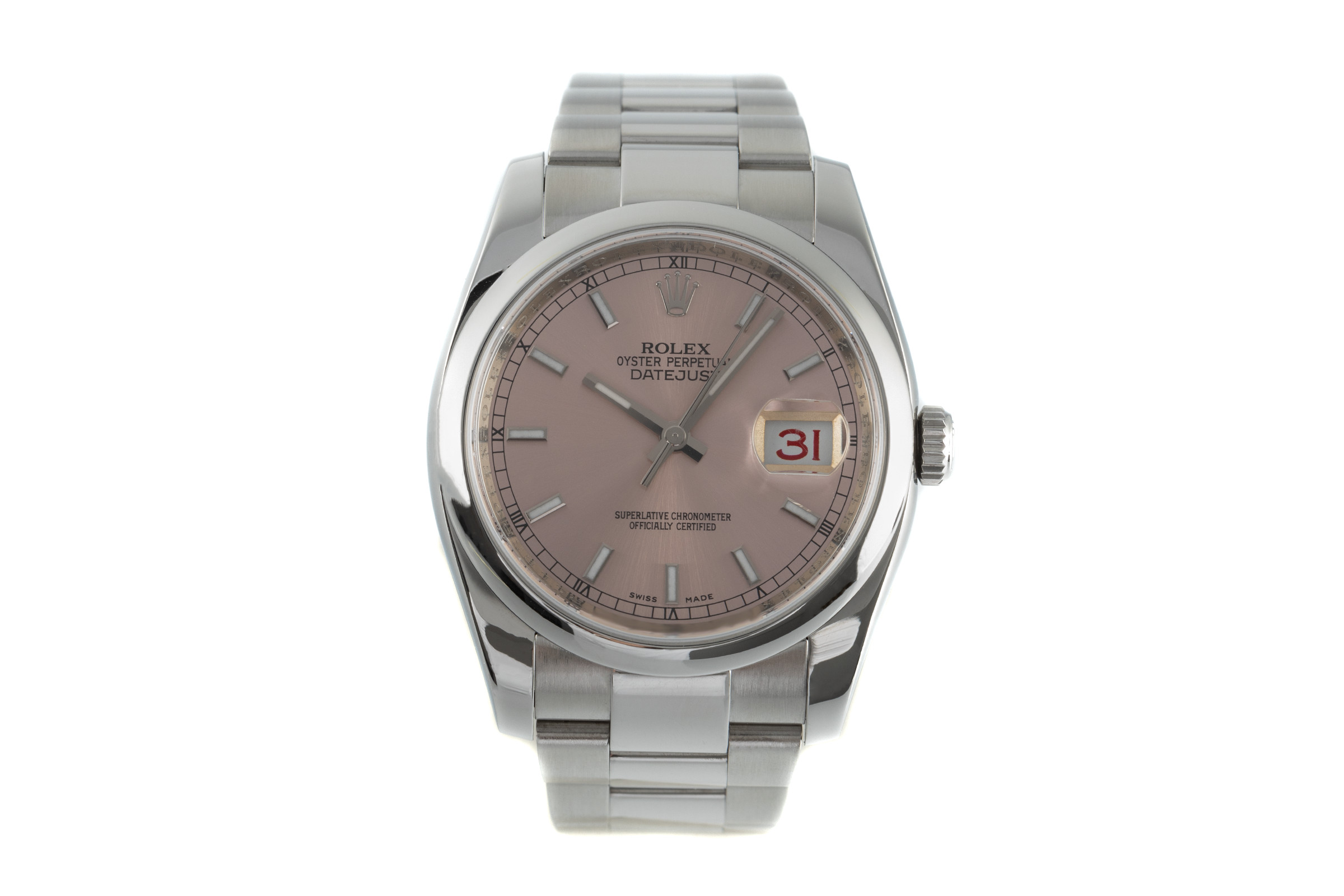 Rolex Datejust steel automatic Kal. 3135 Ref. 116200