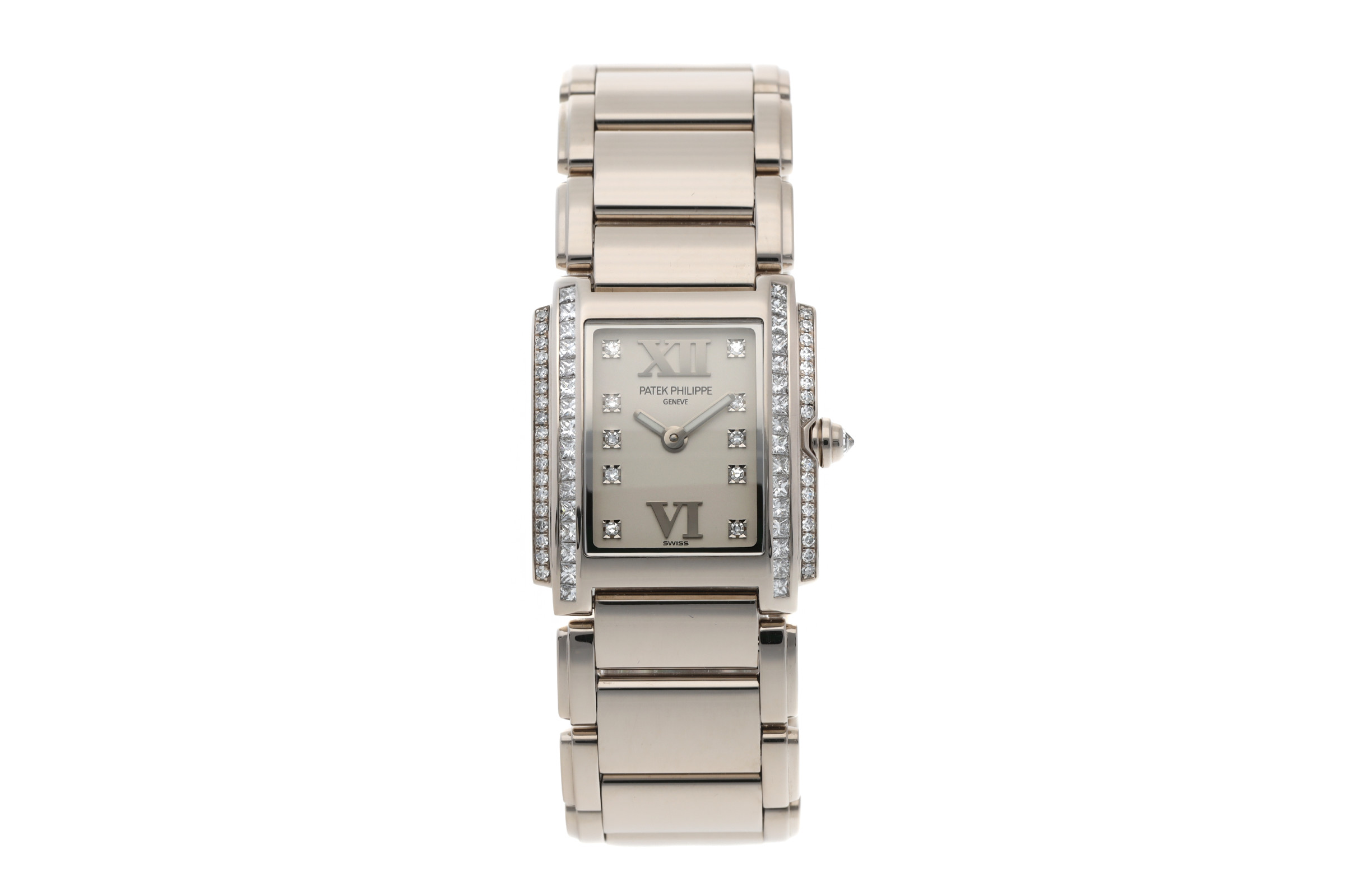 Patek Philippe Twenty 4  18 ct white gold quartz Kal. E15 Ref. 4908/20