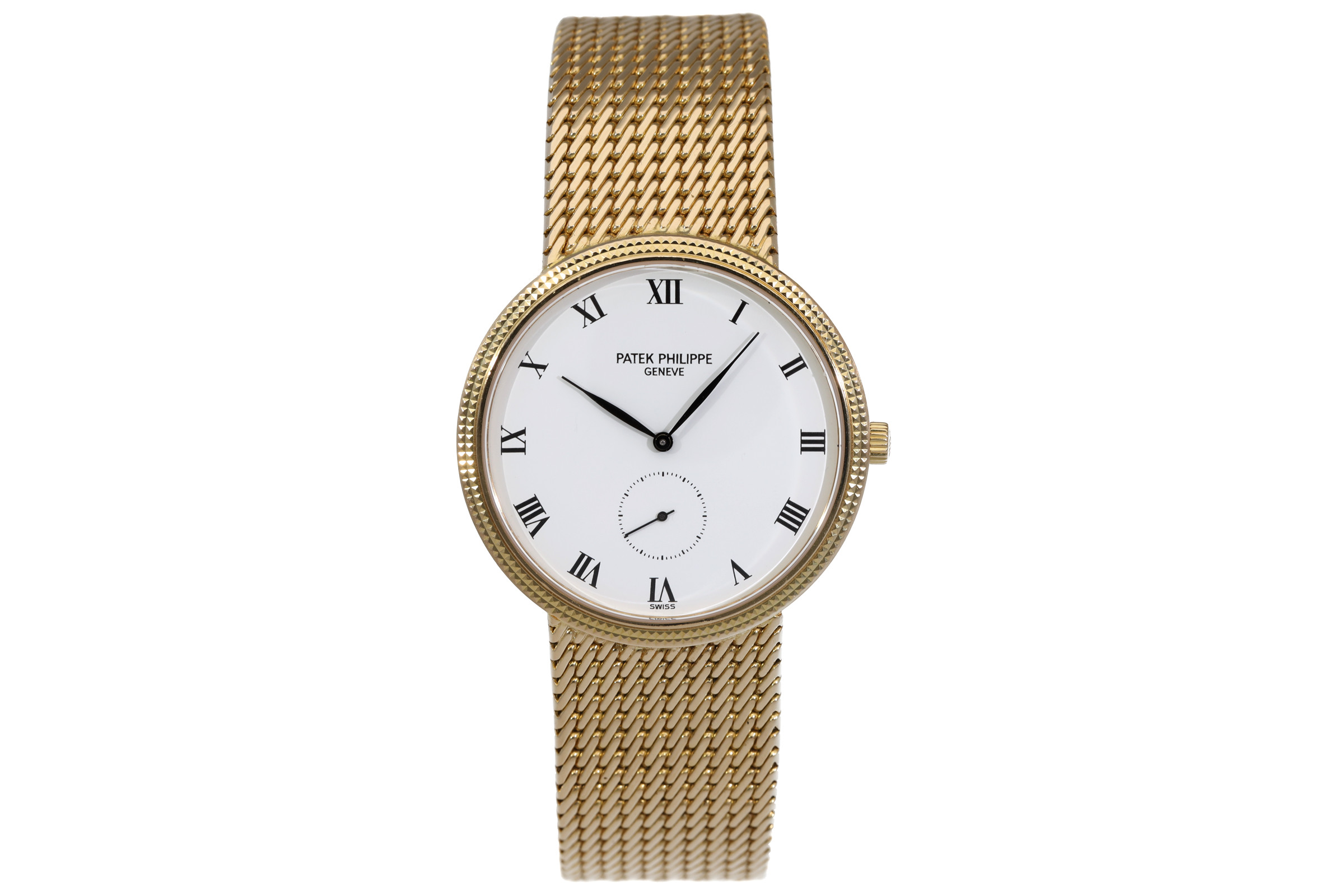 Patek Philippe Calatrava 18 ct gold manual winding Kal. 215 Ref. 3919