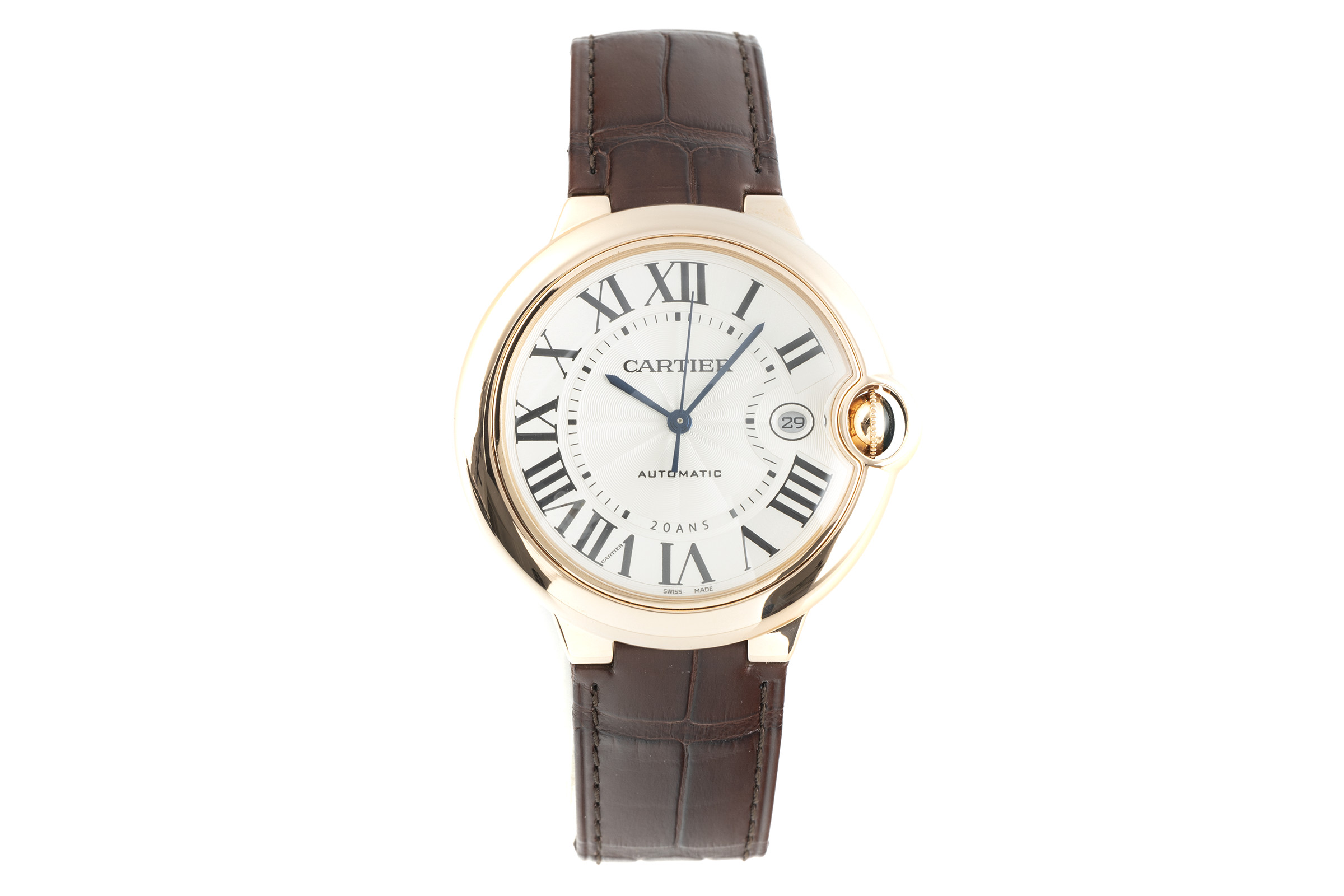 Cartier Ballon Bleu de Cartier 18 ct red gold automatic Kal. 1847 MC Ref. 3941