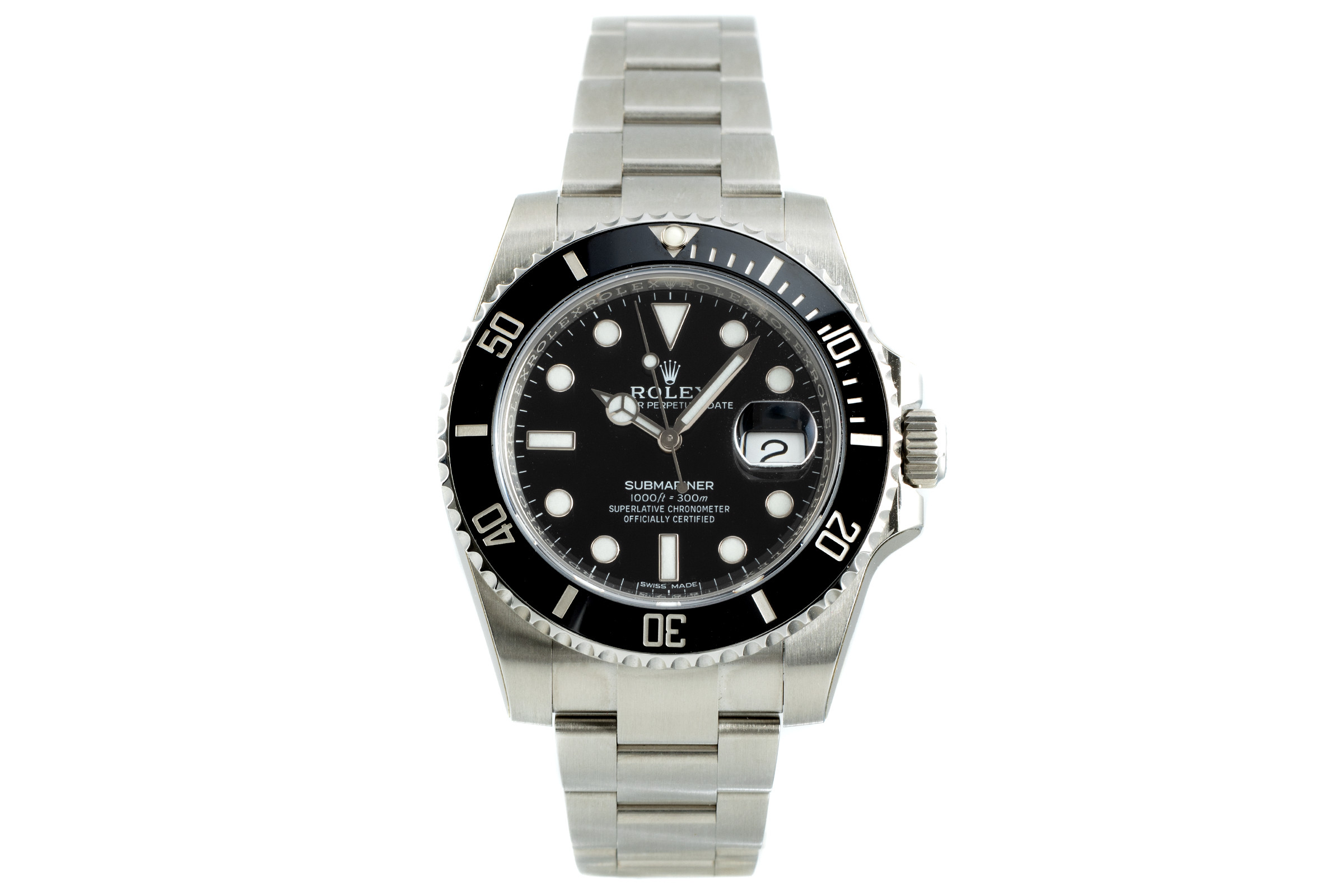 Rolex Submariner steel automatic Kal. 3135 Ref. 116610LN