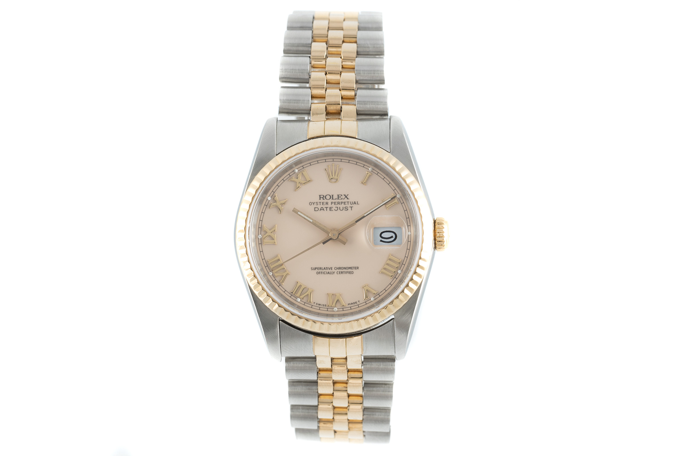 Rolex Datejust steel / gold automatic Kal. 3135 Ref. 16233