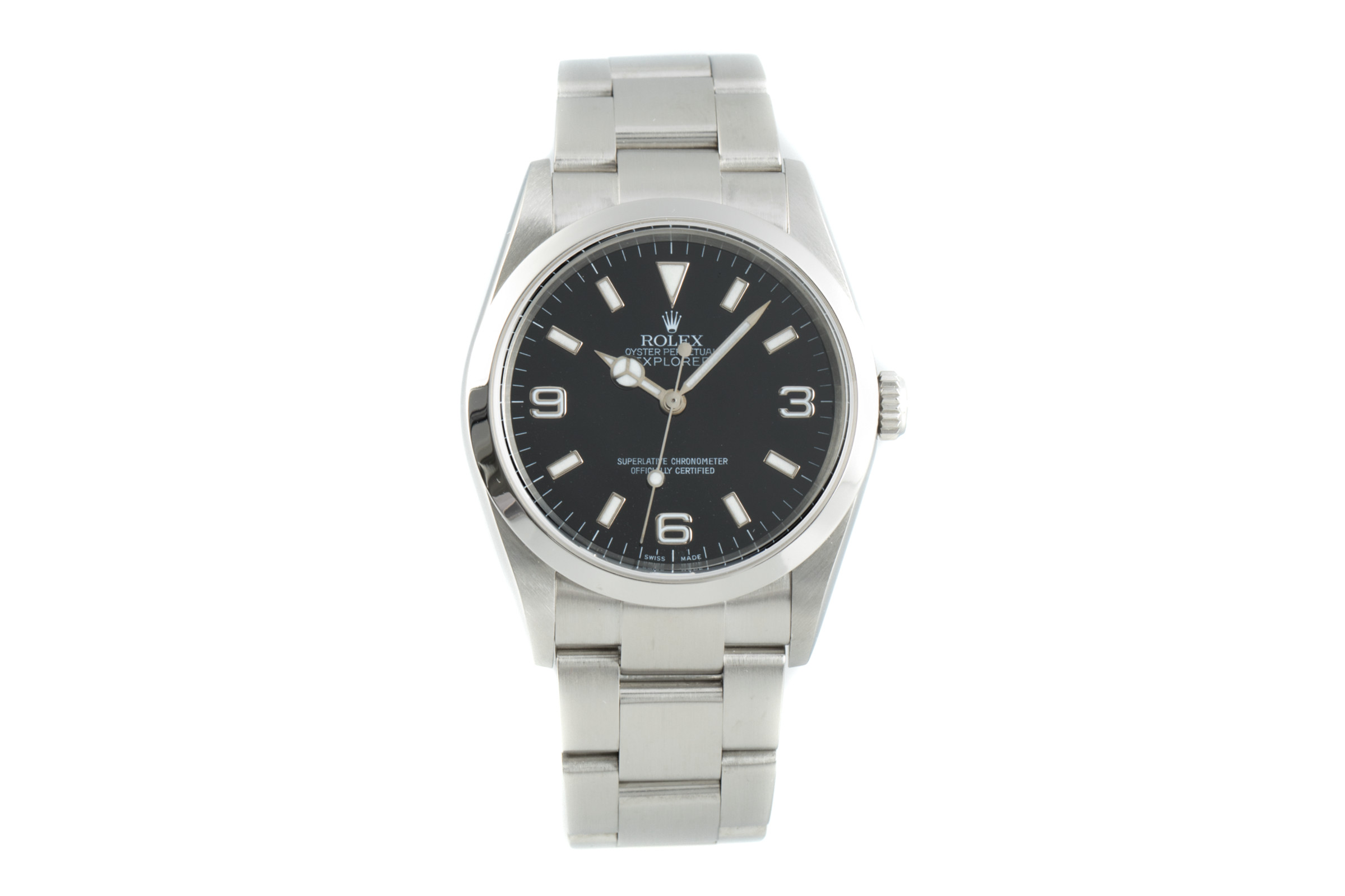 Rolex Explorer steel automatic Kal. 3130 Ref. 114270