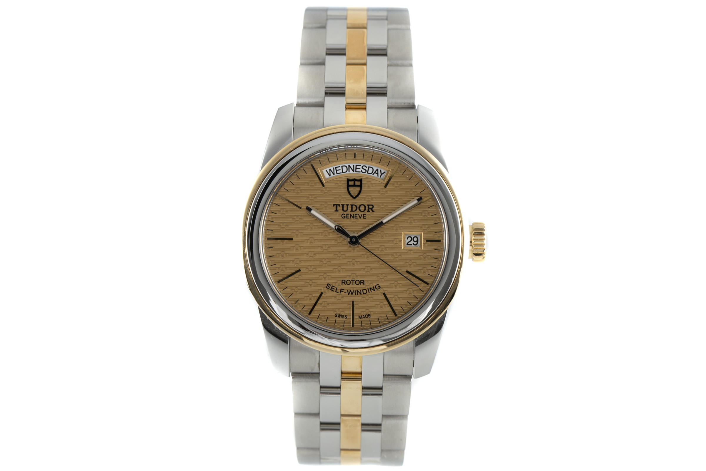 Tudor Date-Day steel / gold automatic Ref. 56003