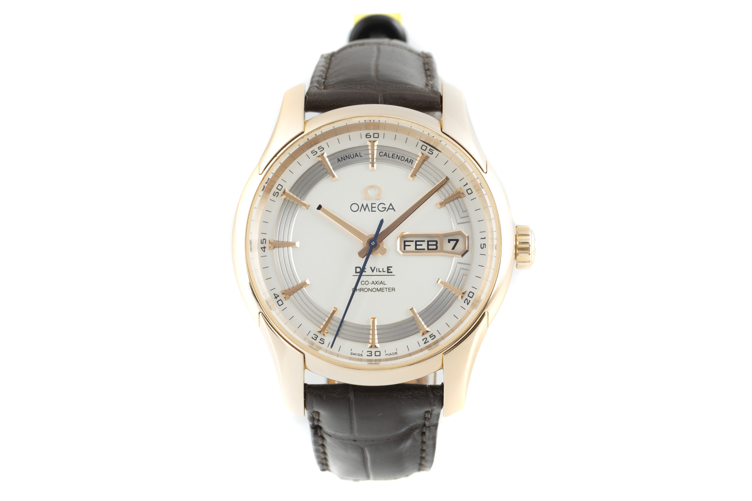 Omega De Ville 18 ct red gold automatic Kal. 8611 Ref. 431.63.41.22.02.001, 168.1803