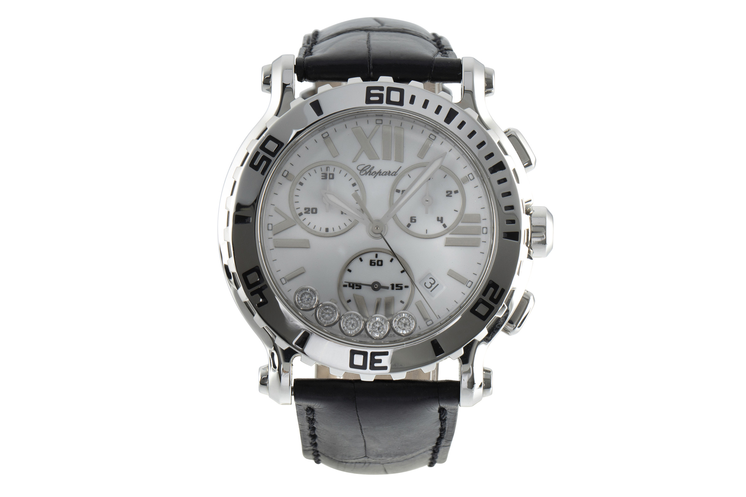 Chopard Happy Sport chronograph steel quartz Ref. 8499