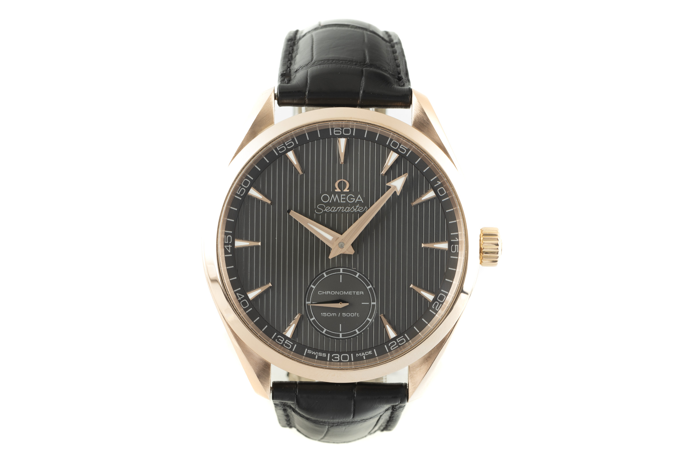 Omega Seamaster 18 ct red gold manual winding Kal. 2211 Ref. 231.53.49.10.06.001