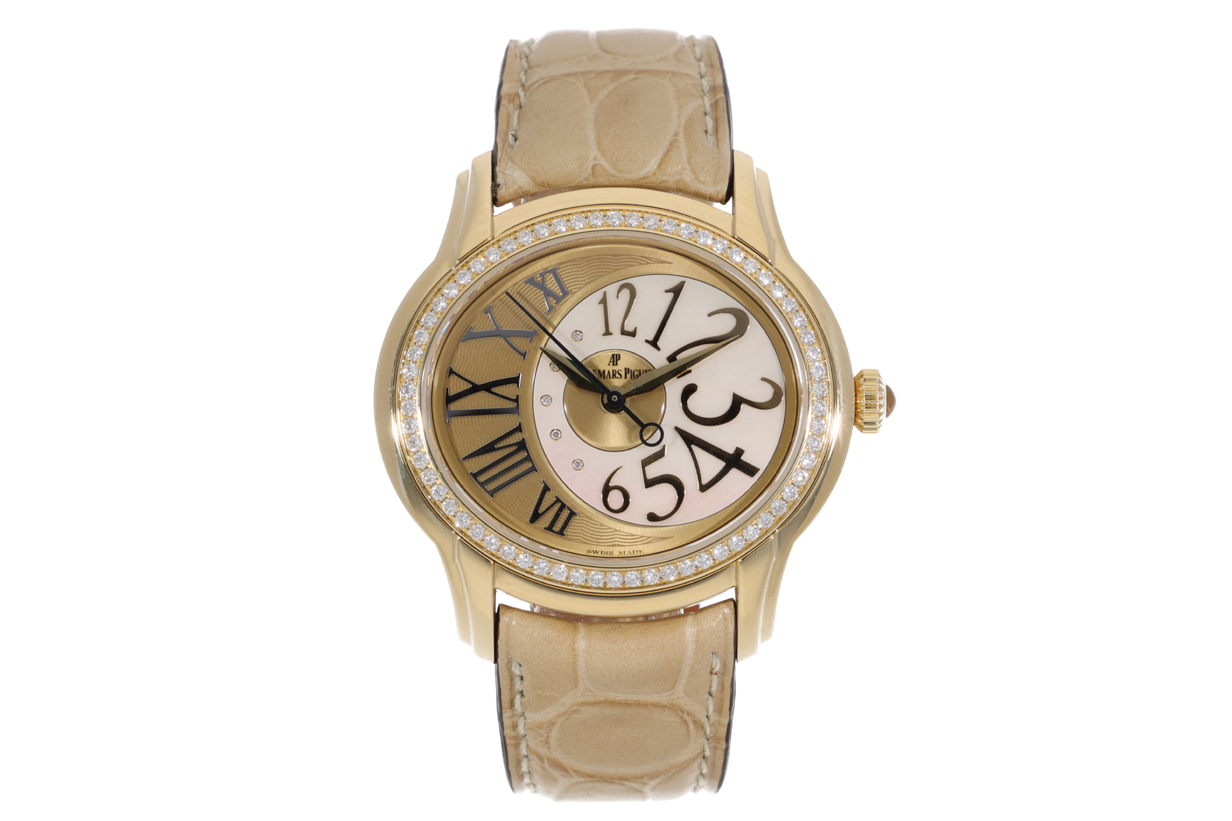 Audemars Piguet Millenary 18 ct gold automatic Kal. 2325 Ref. 77301BA.ZZ.D097CR.01