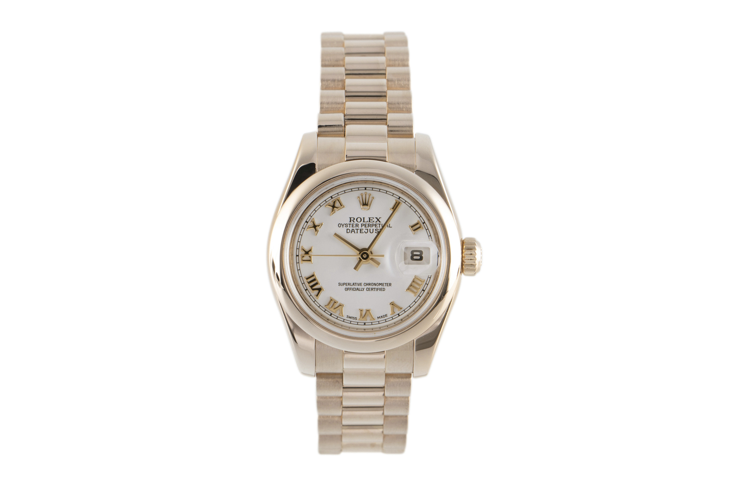 Rolex Lady Datejust 18 ct red gold automatic Kal. 2235 Ref. 179165