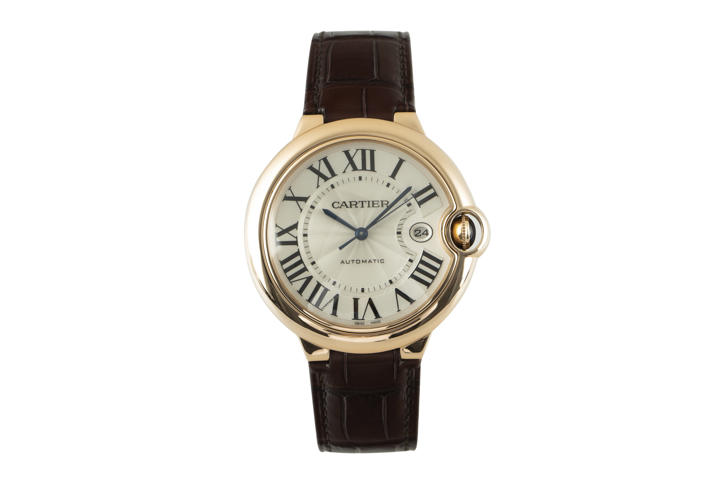 Cartier Ballon Bleu de Cartier 18 ct red gold automatic Kal. 049 Ref. W6900651