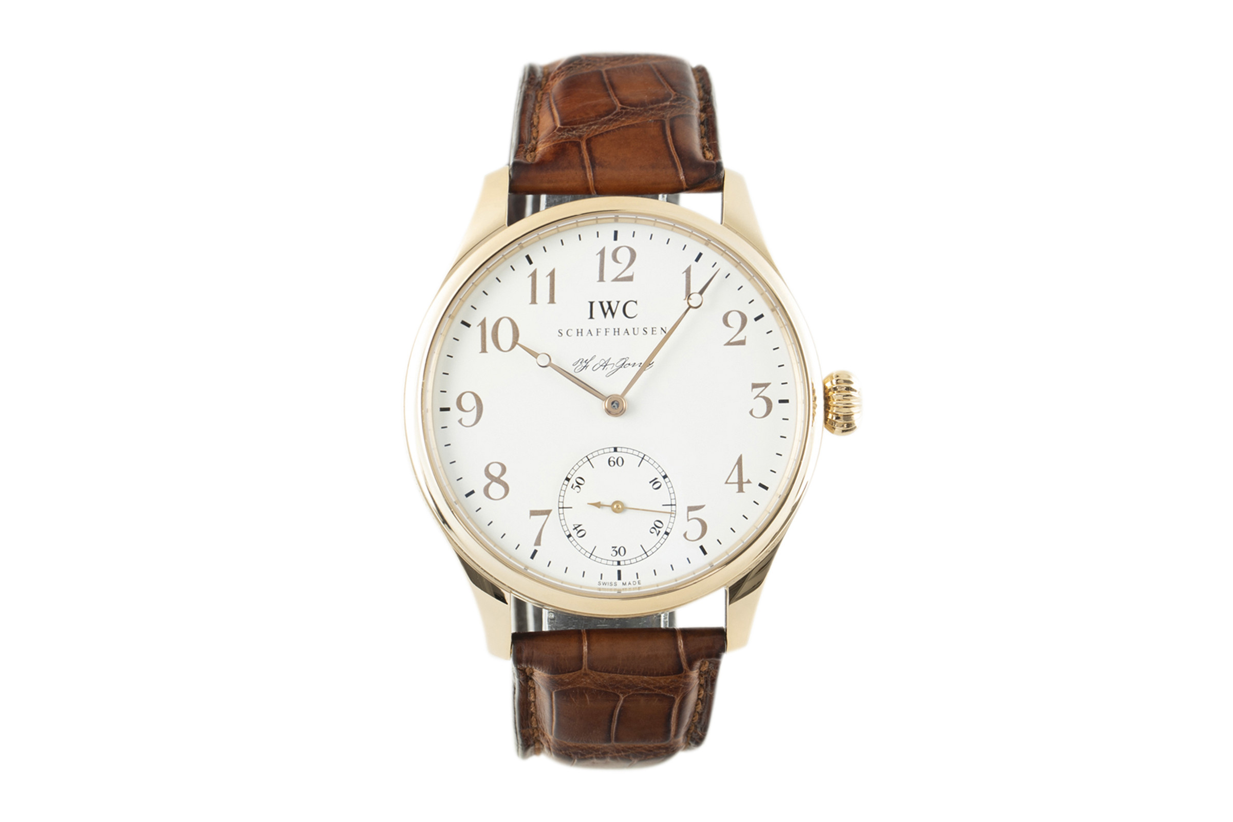 IWC Portugieser 18 ct red gold manual winding Kal. C.98290 Ref. IW5442