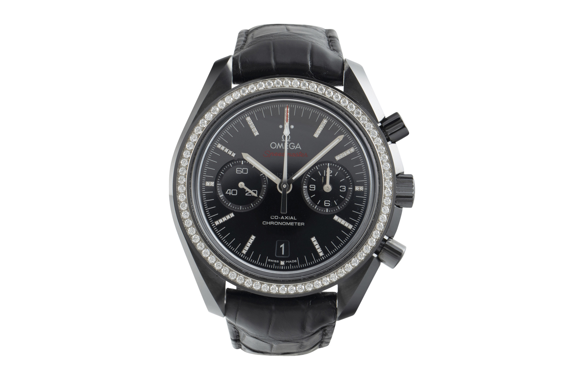 Omega Speedmaster chronograph ceramic automatic Kal. 9300 Ref. 311.98.44.51.51.001