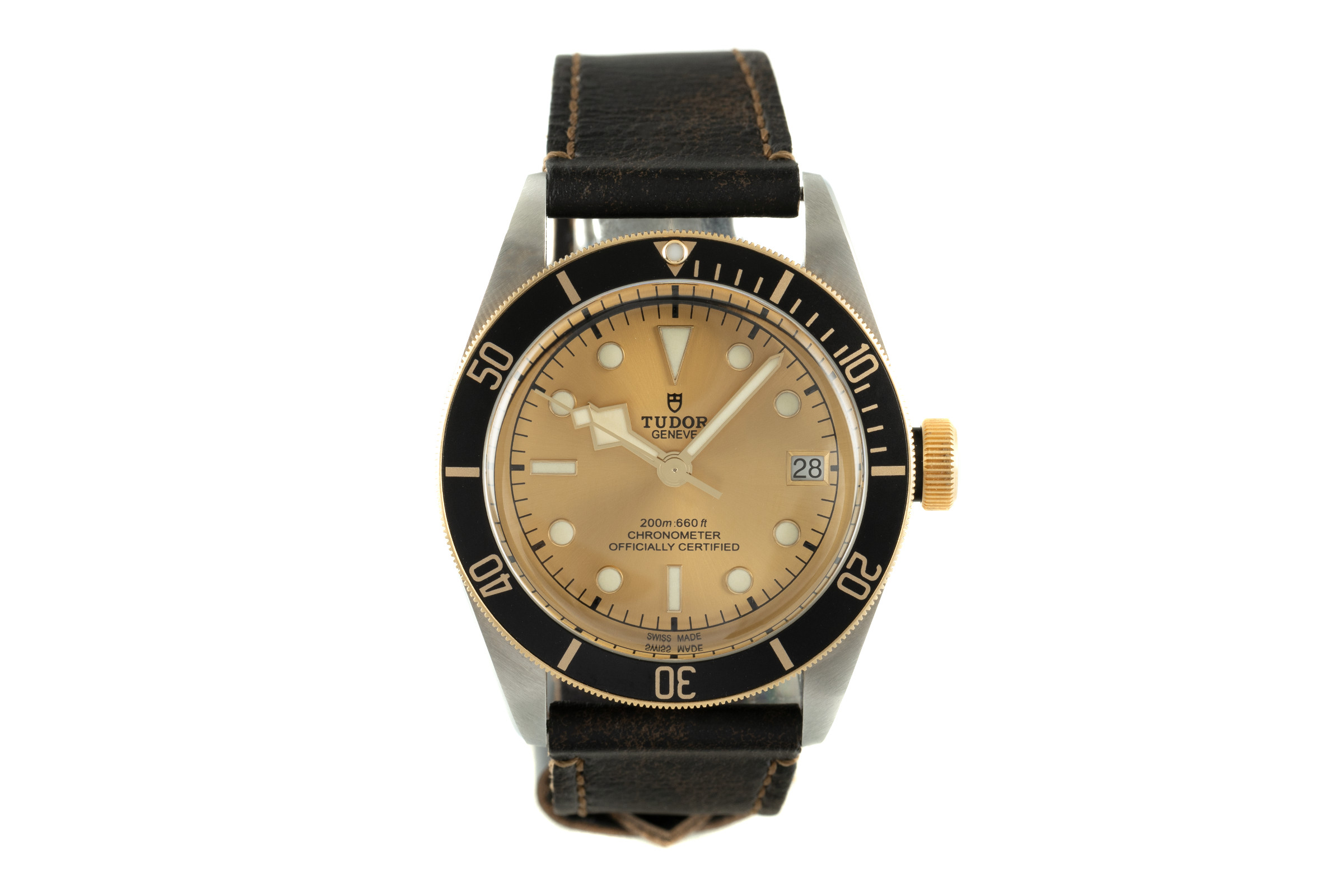 Tudor Heritage Black Bay steel / gold automatic Kal. MT5612 Ref. 79733N