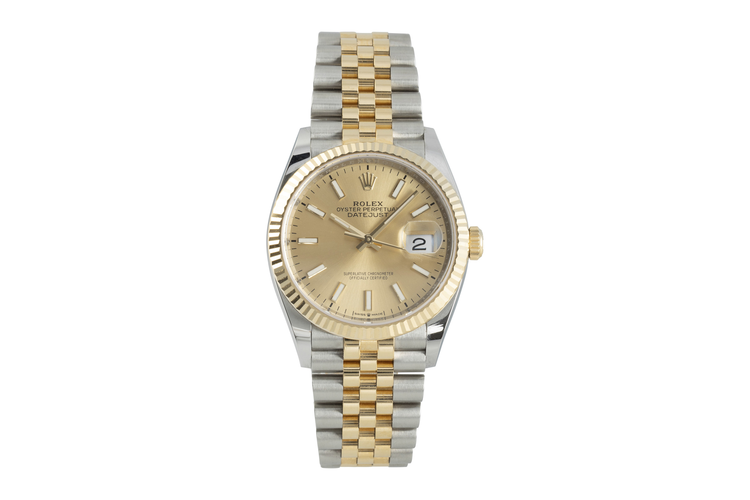 Rolex Datejust steel / gold automatic Kal. 3235 Ref. 126233