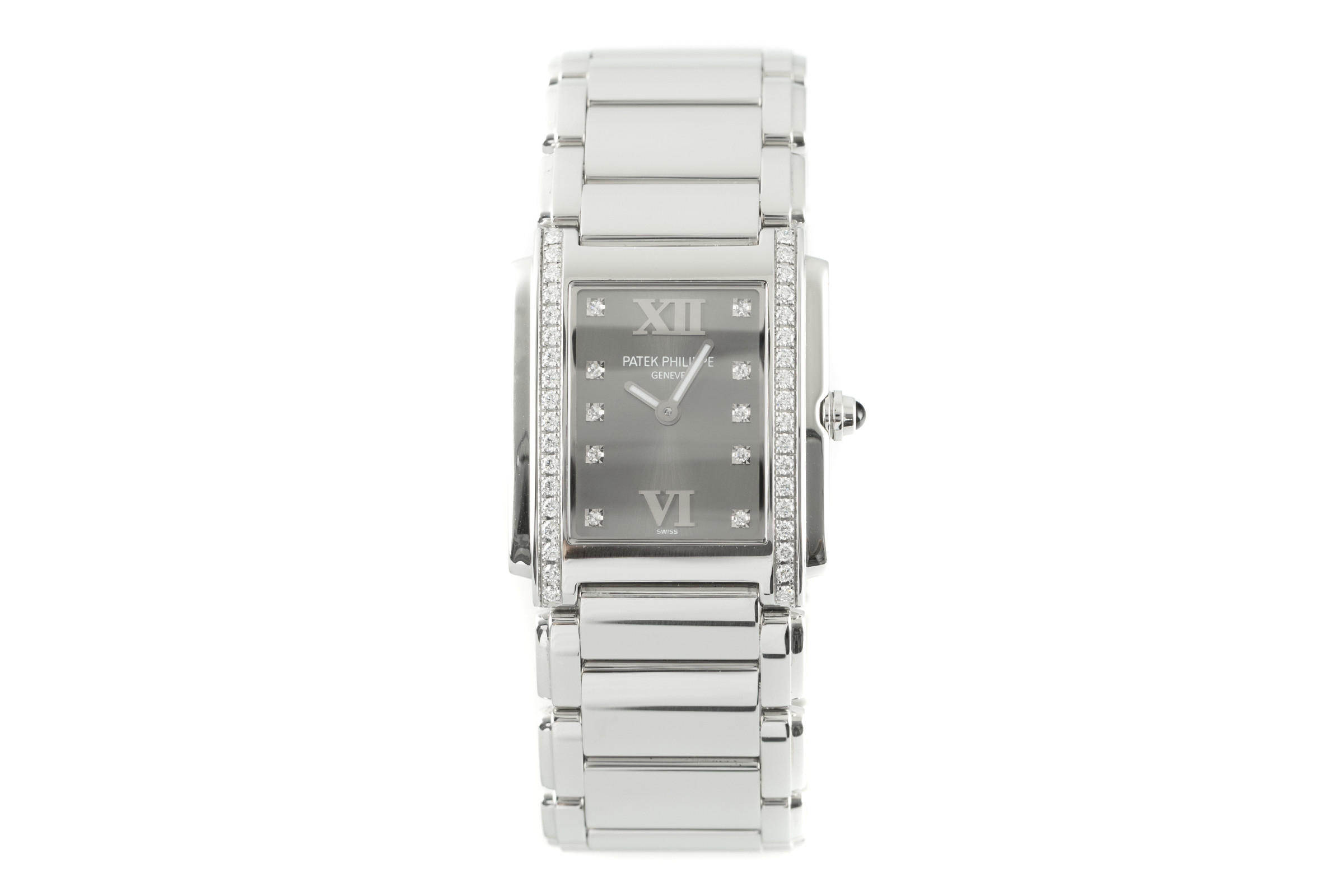 Patek Philippe Twenty 4  steel quartz Kal. E15 Ref. 4910/10