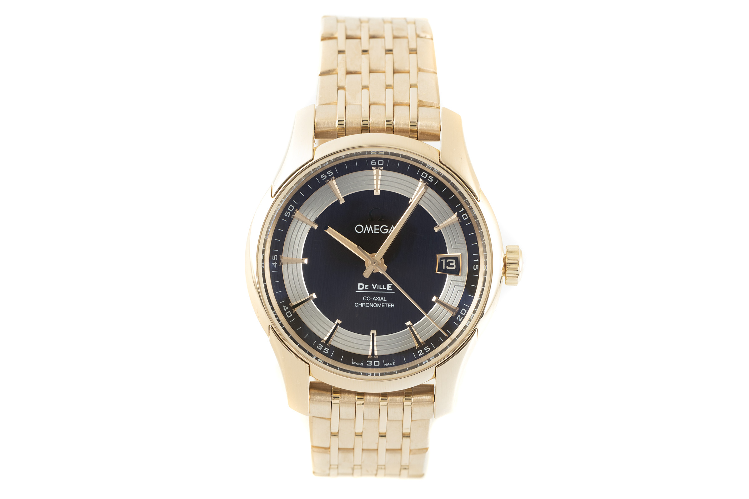 Omega De Ville 18 ct red gold automatic Kal. 8501 Ref. 431.60.41.21.13.001