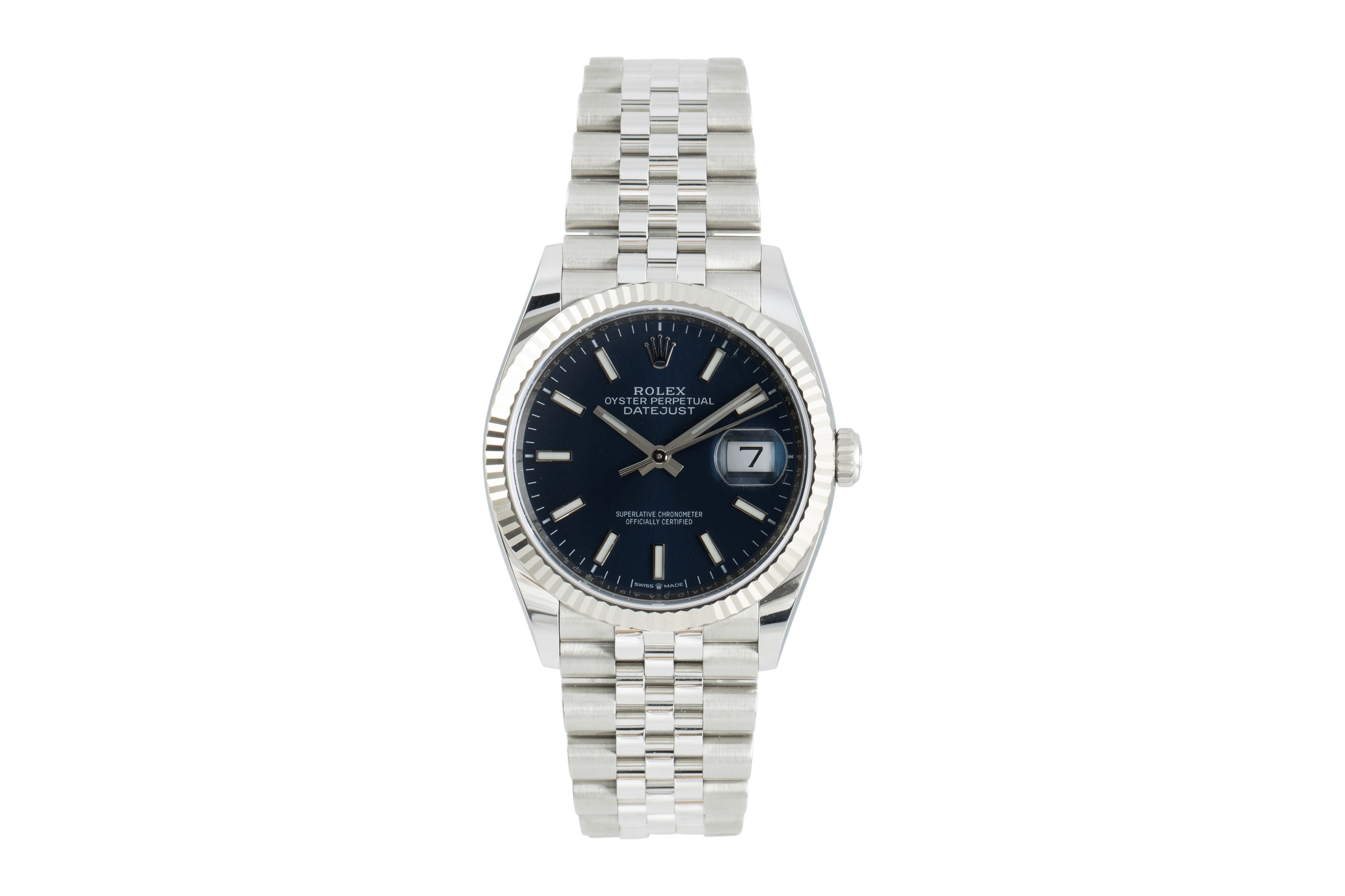 Rolex Datejust steel / white gold automatic Kal. 3235 Ref. 126234