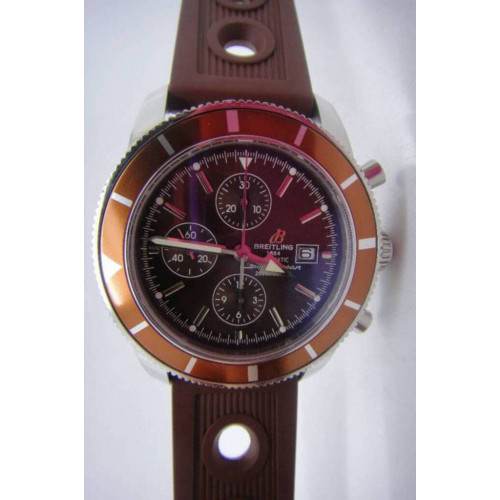 Breitling Heritage Chrono V3 SS/RU Brown