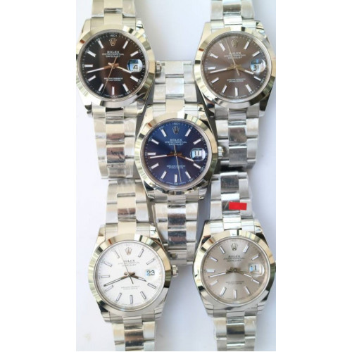 Rolex DateJust II Pres Smooth Bezel Stick Dial BP 2813