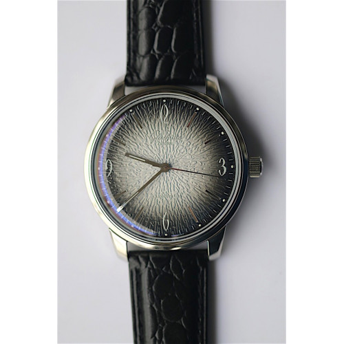 Glashutte Senator Sixties Grey Dial Leather YL MIYOTA 9015