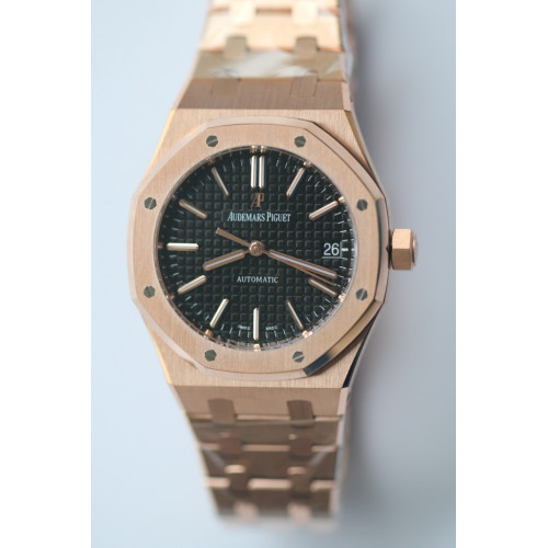 Royal Oak 37mm RG 15450 Black Dial Bracelet A3120 JF