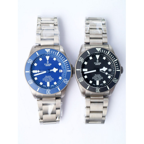 Tudor Pelagos Titanium Blue & Black Dial Bracelet MIYOTA 9015 Free Rubber Strap KW V4