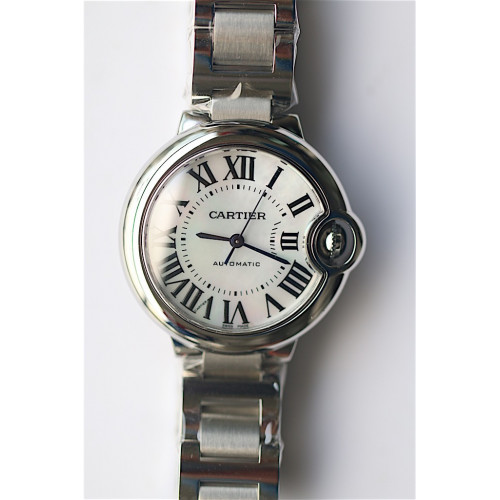 Ballon Bleu 33mm White MOP Dial Bracelet V6F V2
