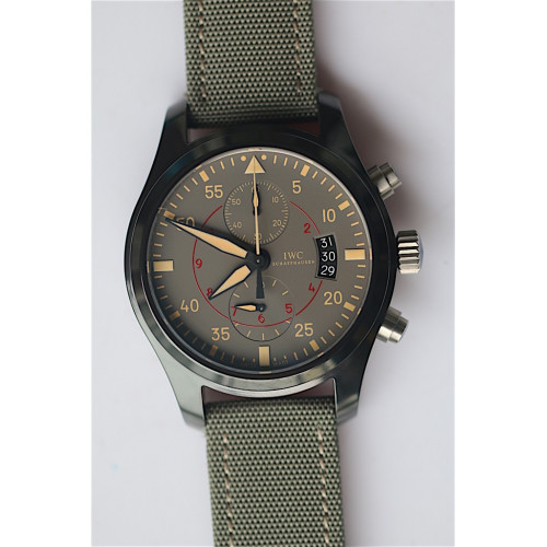 Big Pilot Top Gun Miramar Ceramic Nylon Strap V6F A7750