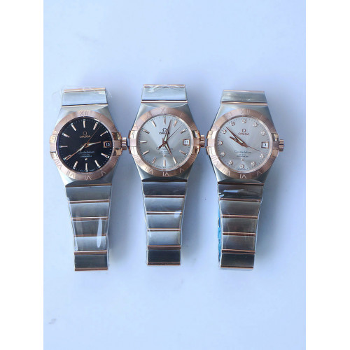 Constellation 38mm SS/RG *3 Dials* Bracelet A8500 Super Clone VSF