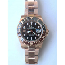 GMT Master II 2018 126715CHNR RG Black Dial Bracelet BP A2813 