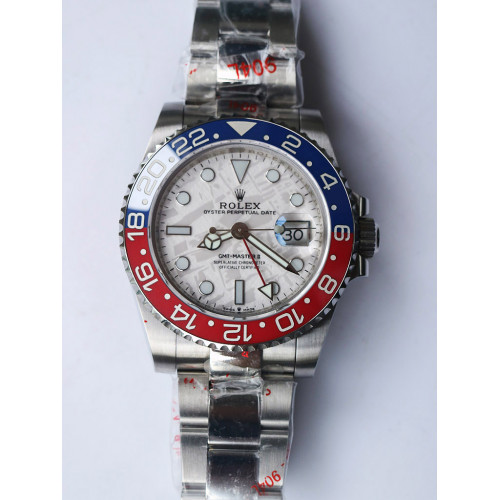 GMT-Master II 126719BLRO Pepsi 904L Ceramic Bezel White Dial Bracelet A3285 BPF