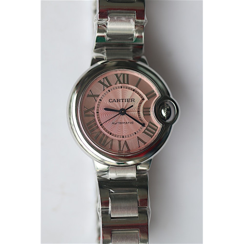 Ballon Bleu 33mm Pink Dial Bracelet or Leather SWF SEIKO NH05A