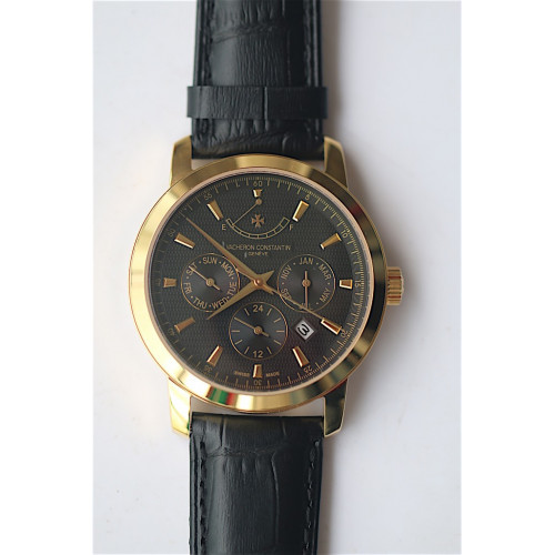 Vacheron Constantin YG Power Reserve *2 Dials* Leather Miyota 9100