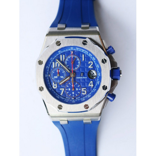 Royal Oak Offshore 2018 SIHH Indigo Blue Rubber Strap JF A3126
