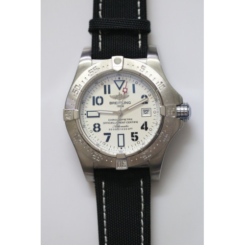 Avenger Seawolf  White Nylon Leather A2813