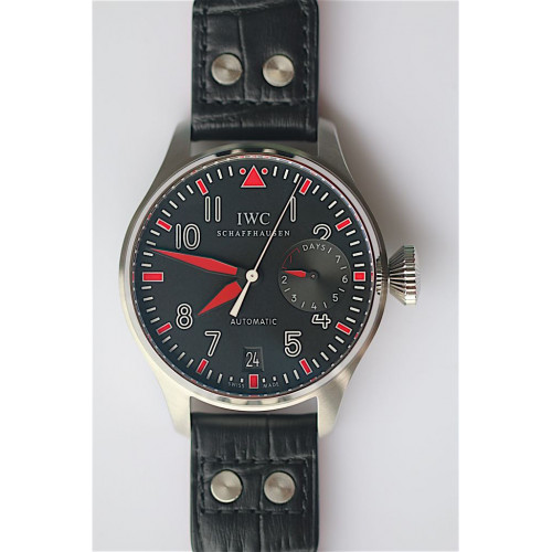 Big Pilot IW500433 Real Power Reserve "Muhammad Ali" Black Leather ZF A51111