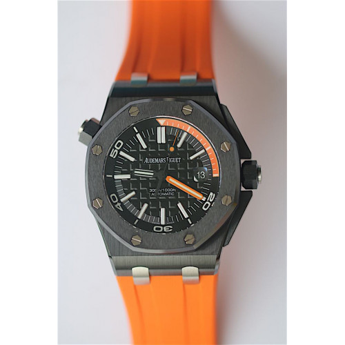Royal Oak Offshore Diver Full Ceramic Black Dial Orange Rubber V6F A3120