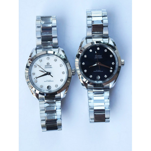Aqua Terra 150 Woman 34mm Diamond Markers Blue & MOP Dial Bracelet A8800 VSF